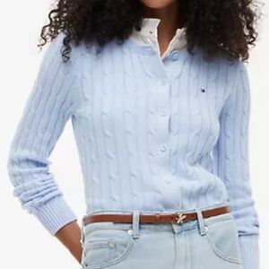 Tommy Hilfiger, Cable Knit Cardigan /Sweater, Size S/P